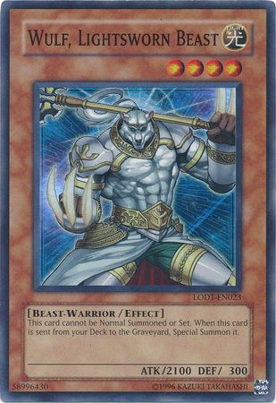 LODT-EN023 - Wulf, Lightsworn Beast