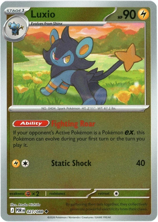 Perfect Order - 027/088 - Luxio - Reverse Holo