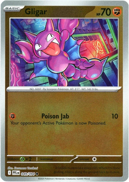 Phantasmal Flames - 049/094 - Gligar - Reverse Holo