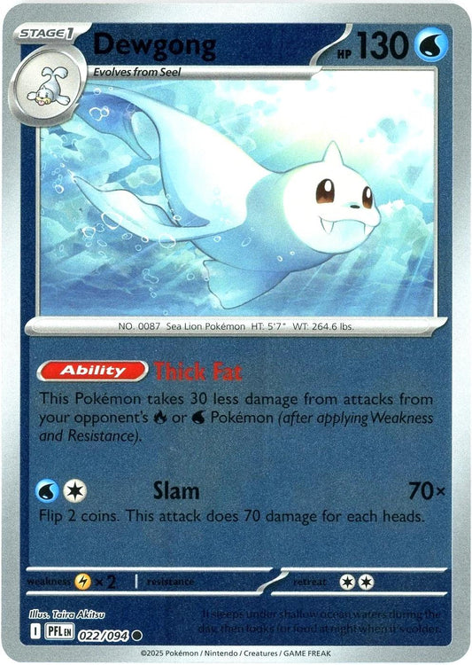 Phantasmal Flames - 022/094 - Dewgong - Reverse Holo