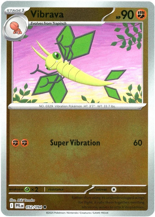 Phantasmal Flames - 052/094 - Vibrava - Reverse Holo