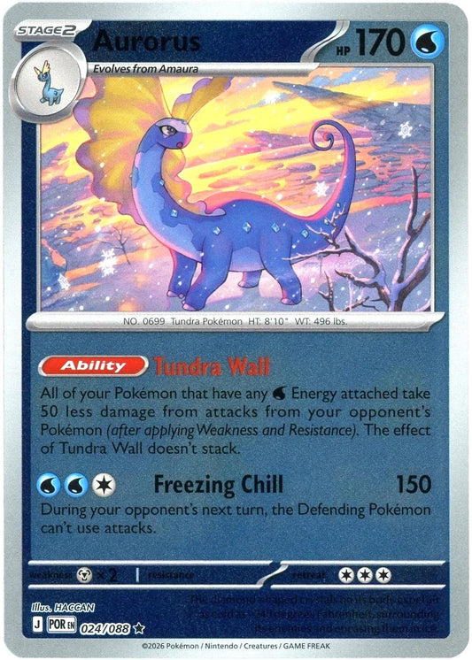 Perfect Order - 024/088 - Aurorus - Reverse Holo