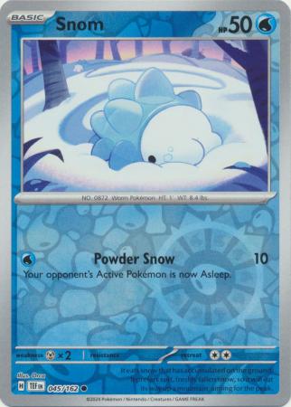 Temporal Forces - 045/162 - Snom - Reverse Holo