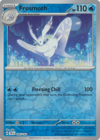 Temporal Forces - 046/162 - Frosmoth - Reverse Holo