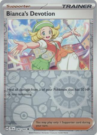 Temporal Forces - 142/162 - Bianca's Devotion - Reverse Holo