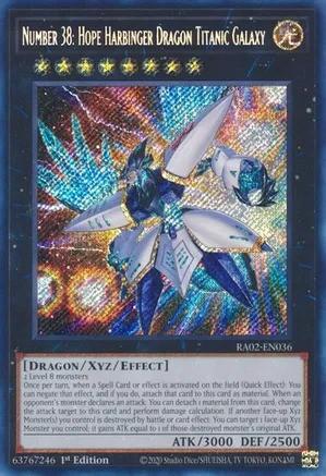 RA02-EN036 - Number 38: Hope Harbinger Dragon Titanic Galaxy