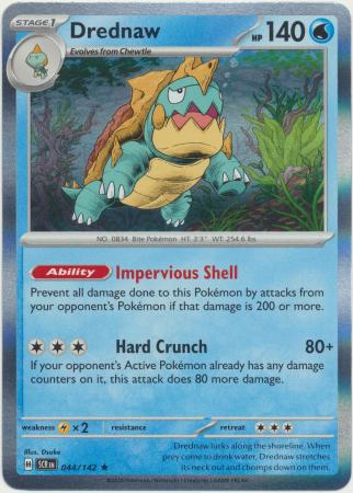 Stellar Crown - 044/142 - Drednaw - Holo