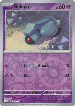 Journey Together - 061/159 - Beldum - Reverse Holo