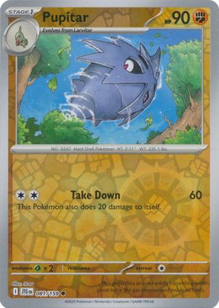 Journey Together - 081/159 - Pupitar - Reverse Holo