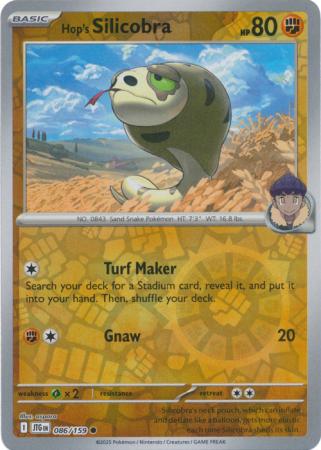 Journey Together - 086/159 - Hop's Silicobra - Reverse Holo