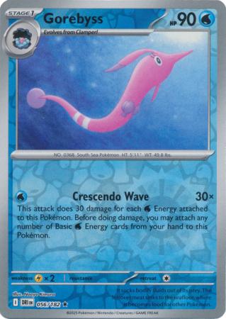 Destined Rivals - 056/182 - Gorebyss - Reverse Holo