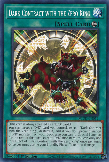 DOOD-EN054 - Dark Contract with the Zero King