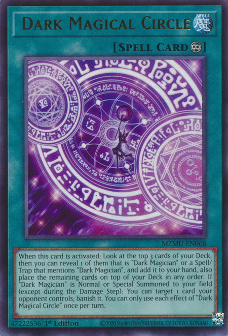 MZMU-EN068 - Dark Magical Circle