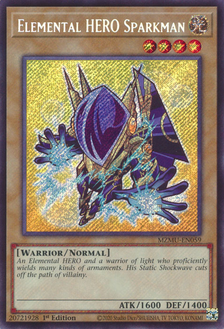 MZMU-EN059 - Elemental HERO Sparkman