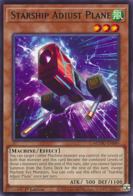 MZMU-EN049 - Starship Adjust Plane