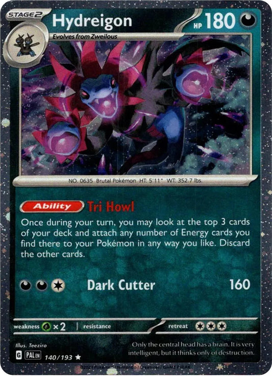 PAL - 140/193 - Hydreigon - Cosmos Holo