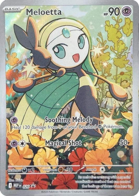Black Star Promos - MEP026 - Meloetta