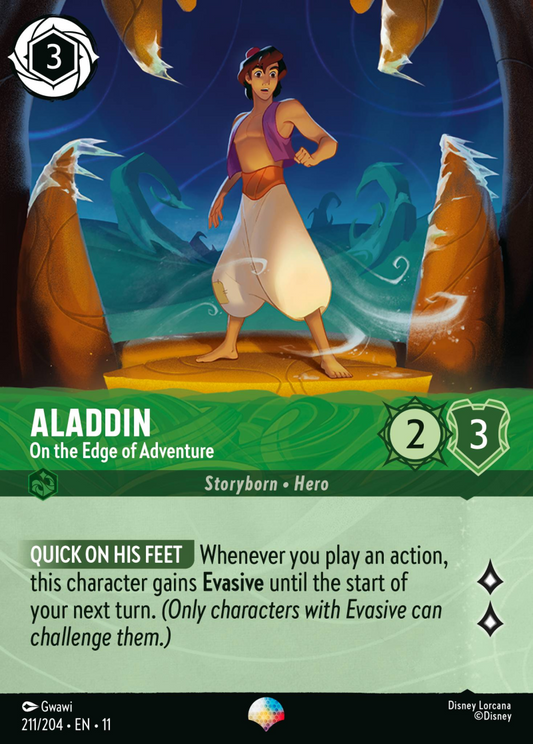 Winterspell - 211/204 - Aladdin - On the Edge of Adventure