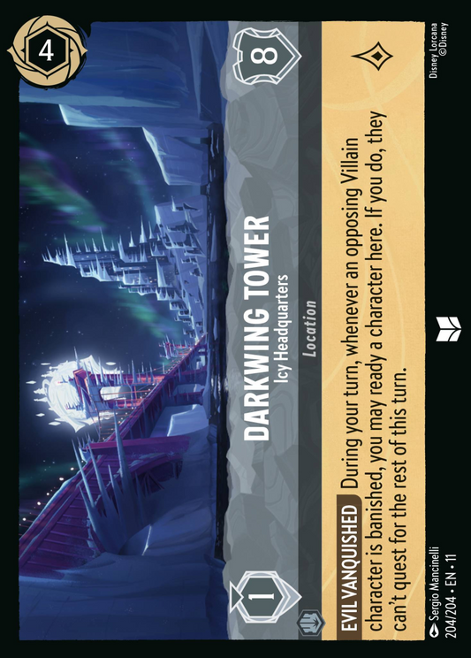 Winterspell - 204/204 - Darkwing Tower - Icy Headquarters