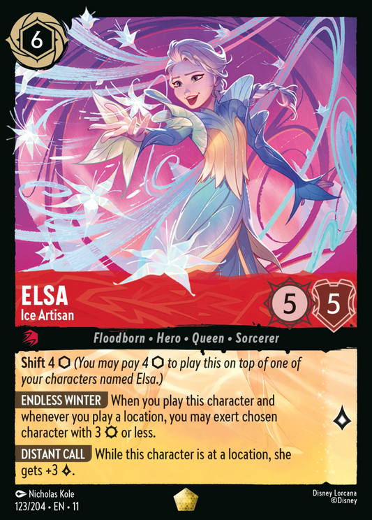 Winterspell - 123/204 - Elsa - Ice Artisan