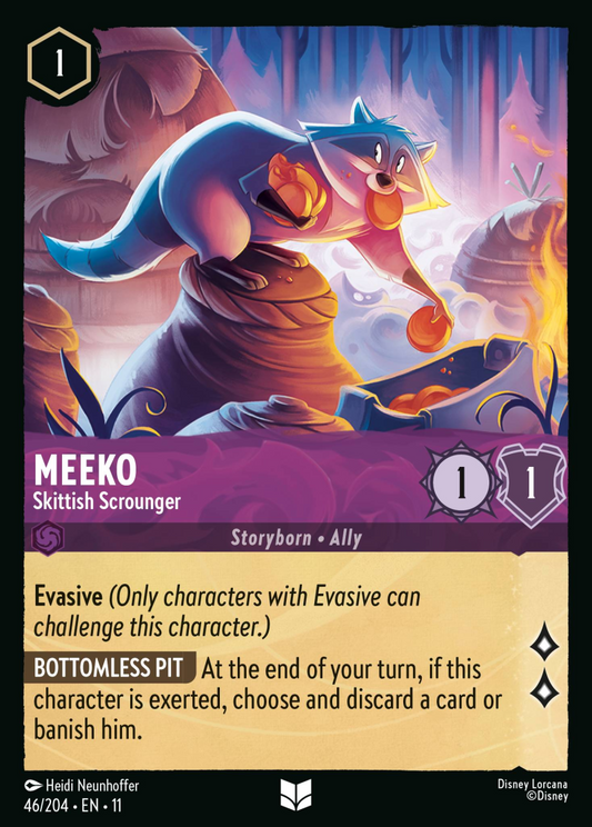 Winterspell - 046/204 - Meeko - Skittish Scrounger