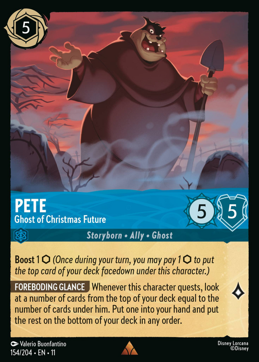 Winterspell - 154/204 - Pete - Ghost of Christmas Future