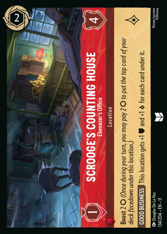 Winterspell - 134/204 - Scrooge's Counting House - Ebenezer's Office