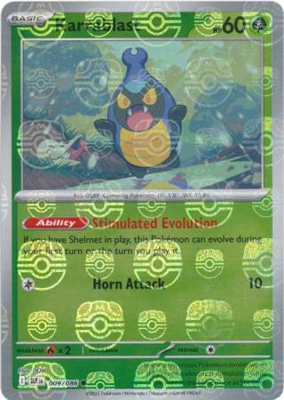 Black Bolt - 009/086 - Karrablast - Master Ball Reverse Holo