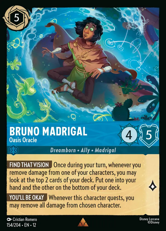 Wilds Unknown - 154/204 - Bruno Madrigal - Oasis Oracle