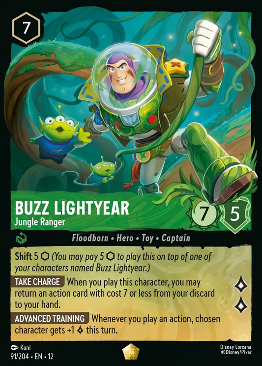 Wilds Unknown - 091/204 - Buzz Lightyear - Jungle Ranger