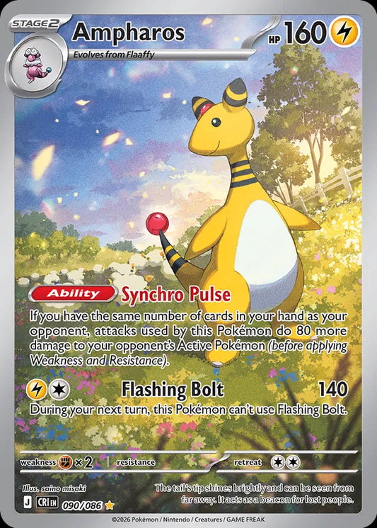 Chaos Rising - 090/086 - Ampharos