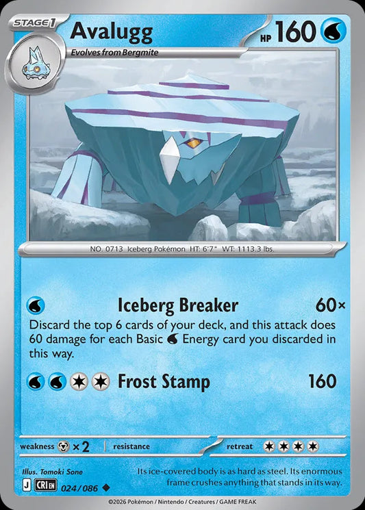 Chaos Rising - 024/086 - Avalugg