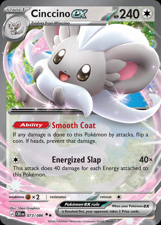 Chaos Rising - 073/086 - Cinccino ex