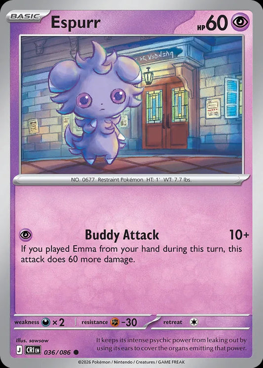 Chaos Rising - 036/086 - Espurr