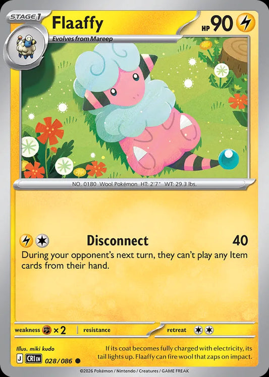 Chaos Rising - 028/086 - Flaaffy