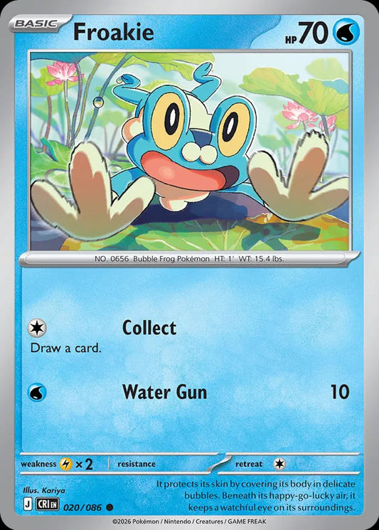 Chaos Rising - 020/086 - Froakie
