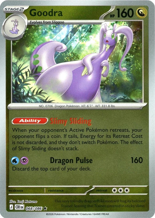 Chaos Rising - 068/086 - Goodra - Reverse Holo