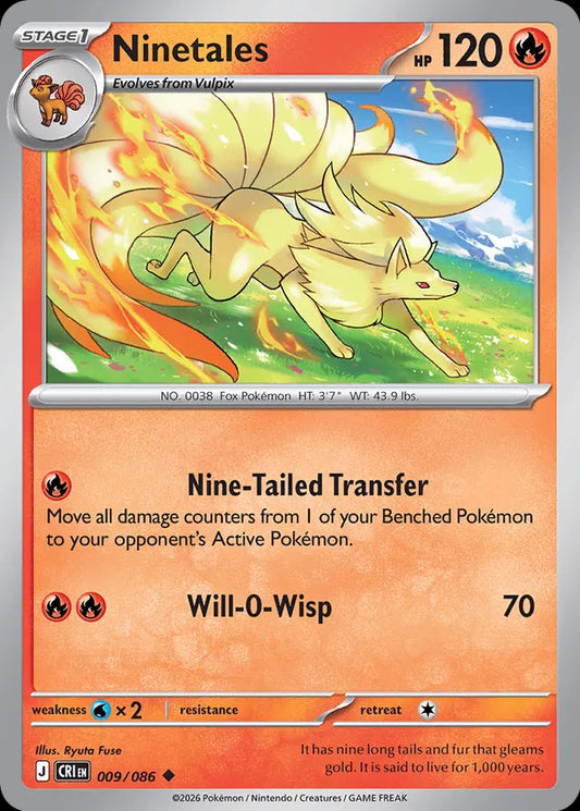 Chaos Rising - 009/086 - Ninetales