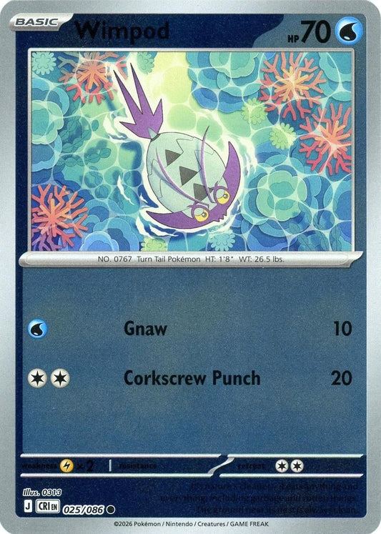 Chaos Rising - 025/086 - Wimpod - Reverse Holo