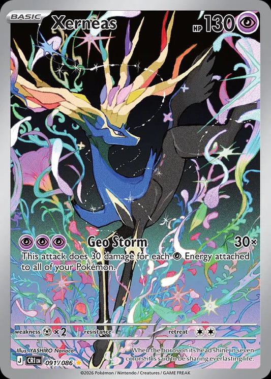Chaos Rising - 091/086 - Xerneas