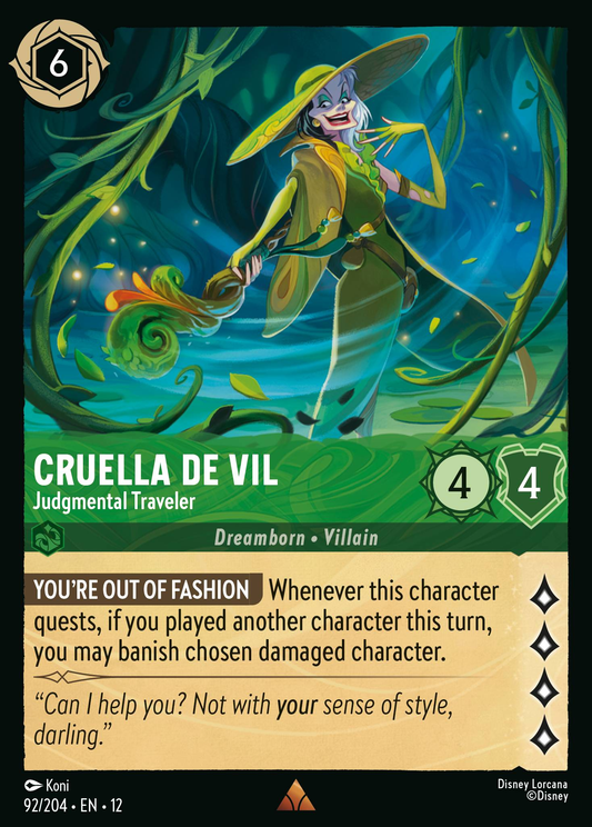 Wilds Unknown - 092/204 - Cruella De Vil - Judgmental Traveler