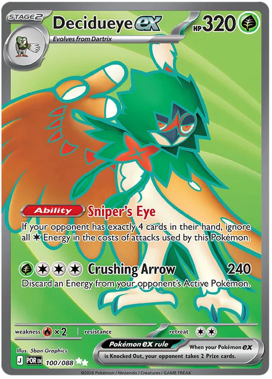 Perfect Order - 100/088 - Decidueye ex