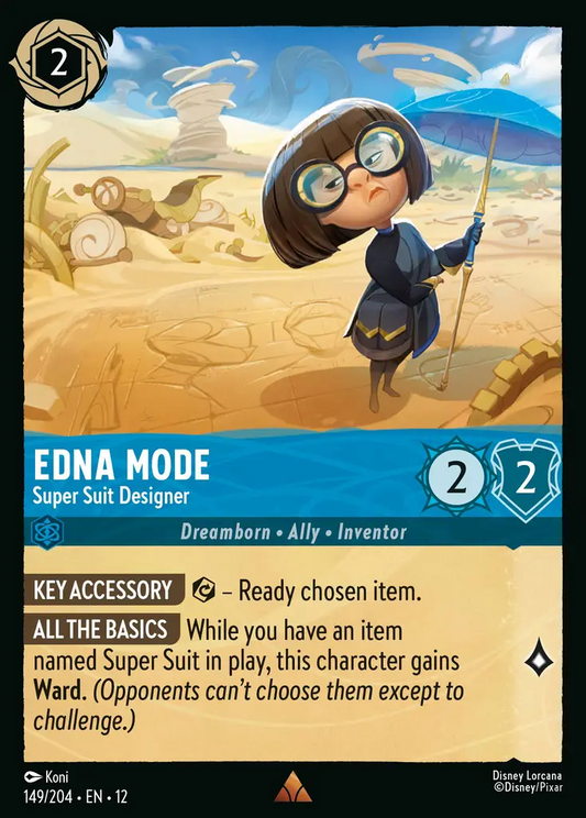 Wilds Unknown - 149/204 - Edna Mode - Super Suit Designer