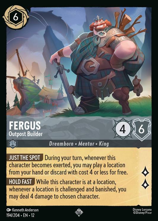 Wilds Unknown - 194/204 - Fergus - Outpost Builder