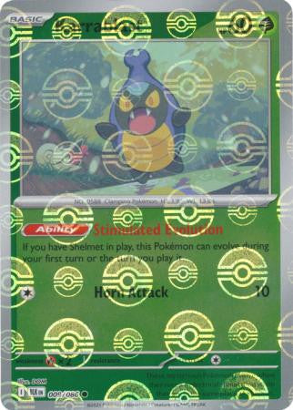 Black Bolt - 009/086 - Karrablast - Poké Ball Reverse Holo