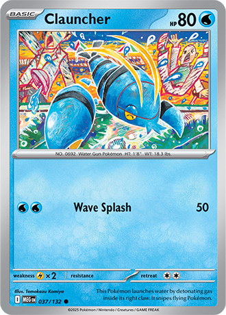 Mega Evolution - 037/132 - Clauncher