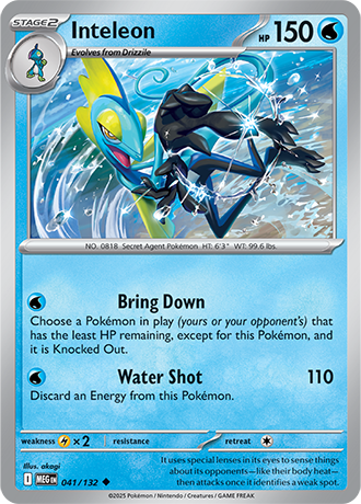 Mega Evolution - 041/132 - Inteleon