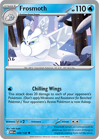 Mega Evolution - 043/132 - Frosmoth