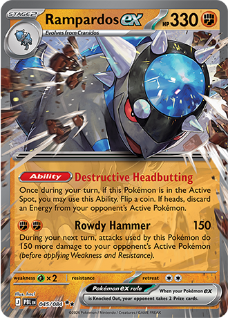 Pitch Black - 045/084 - Rampardos ex