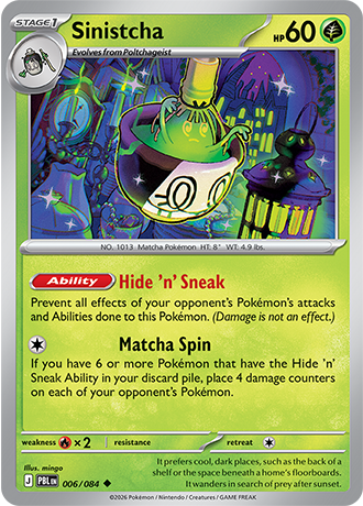 Pitch Black - 006/084 - Sinistcha